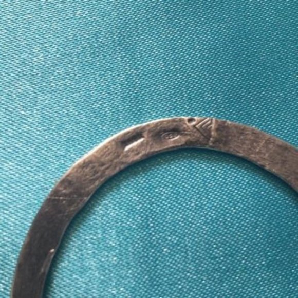 Sterling Vintage Shepherd hook earrings made in Israel - Picture 5 of 5